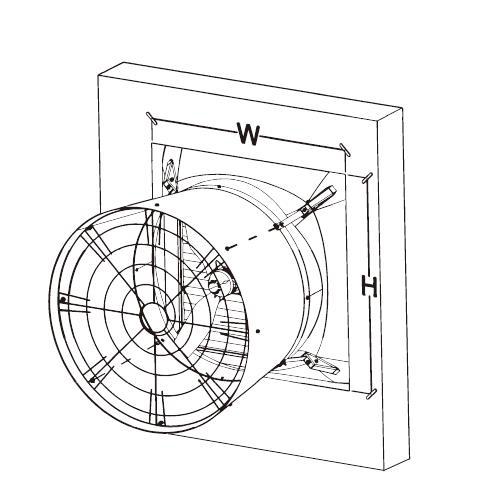 Fan sizes